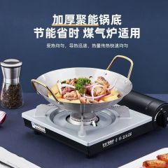 304特厚不锈钢锅仔商用小火锅海鲜干锅饭店酒吧鼎锅具加厚